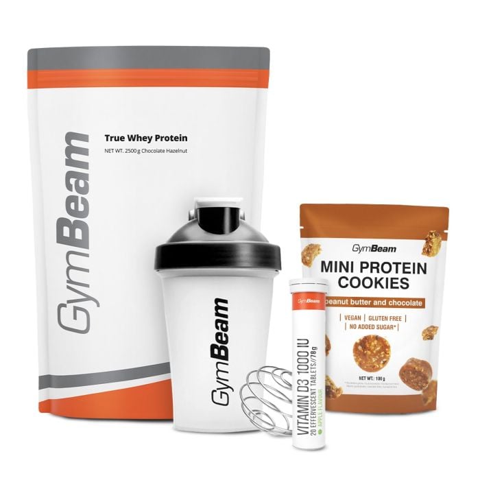 True Whey - GymBeam 1000 g - Σοκολάτα - Φουντούκι - 00