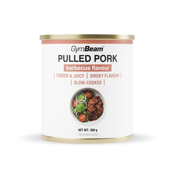 Pulled Pork - GymBeam 300 g - barbecue