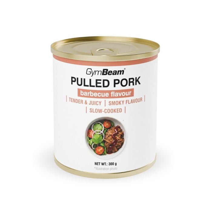 Pulled Pork - GymBeam 300 g - barbecue