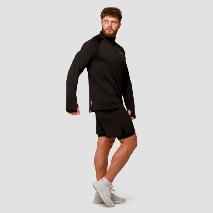 Pulse 1/2 Zip Running Φούτερ Vetiver - GymBeam XXL
