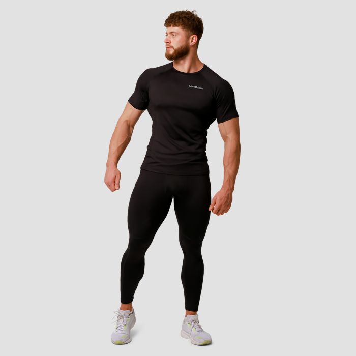 Pulse Running T-Shirt Black - GymBeam M