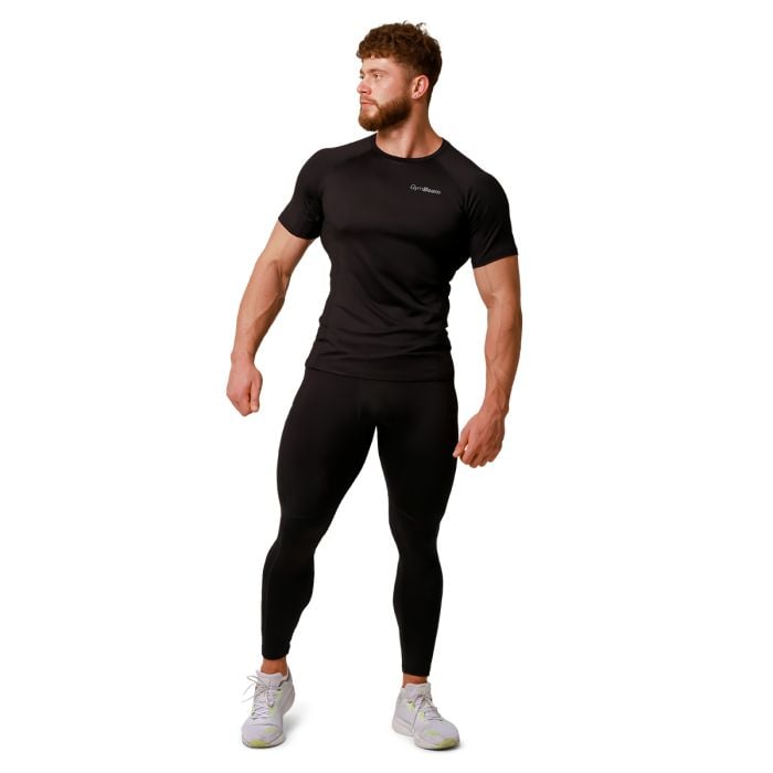 Pulse Running T-Shirt Black - GymBeam M