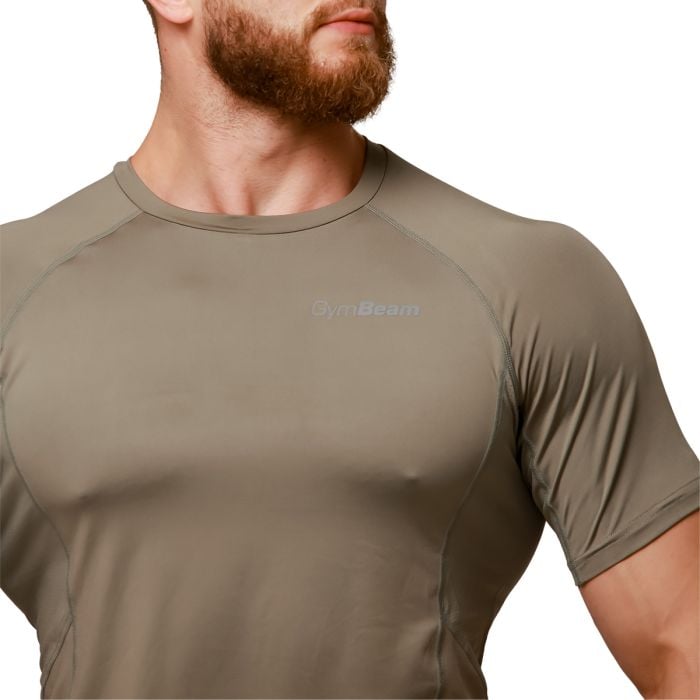 Pulse Running T-Shirt Vetiver - GymBeam L