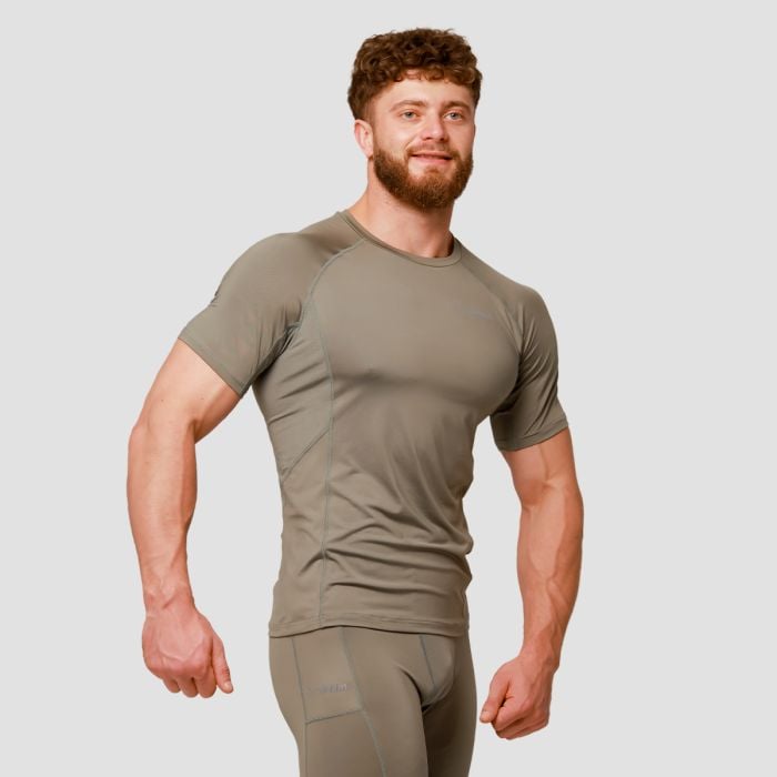 Pulse Running T-Shirt Vetiver - GymBeam L