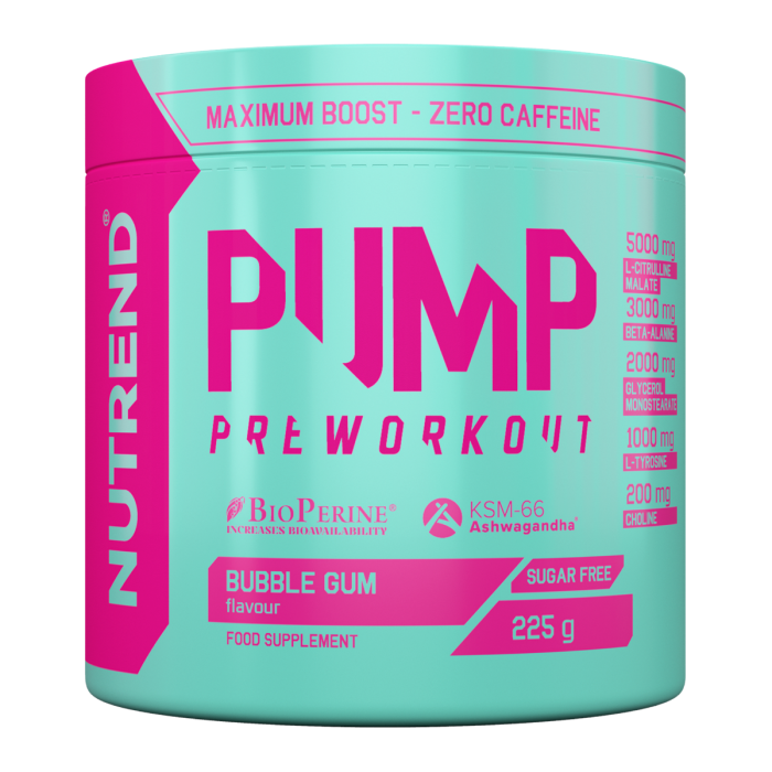 PUMP - Nutrend 225 g - bubblegum
