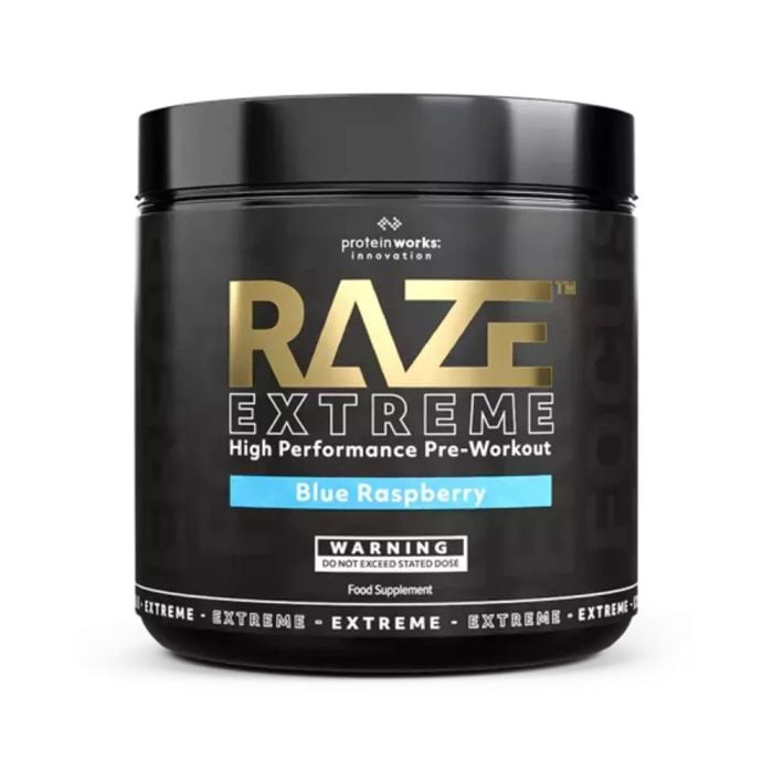 Raze Extreme - The Protein Works 360 g - Μπλε Βατόμουρο