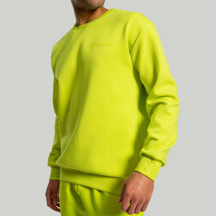 Relaxed Sweatshirt Chartreuse - STRIX XXXL