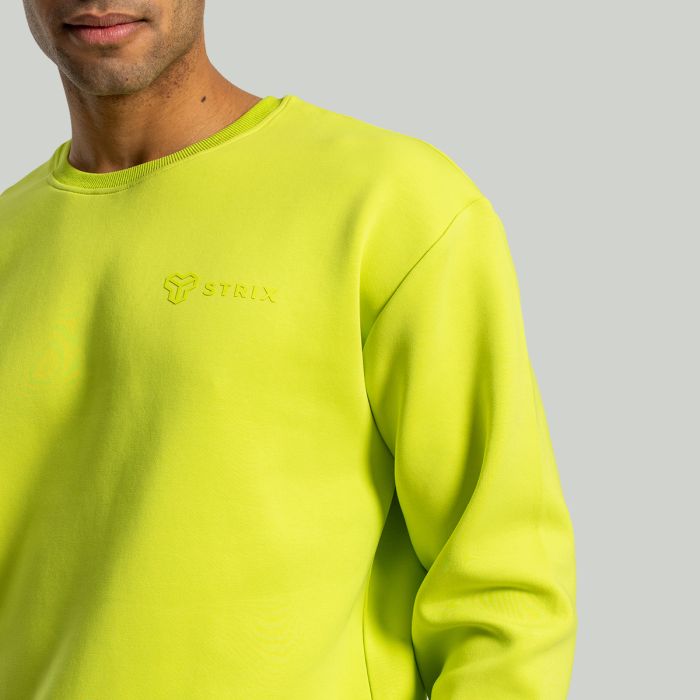 Relaxed Sweatshirt Chartreuse - STRIX XXXL