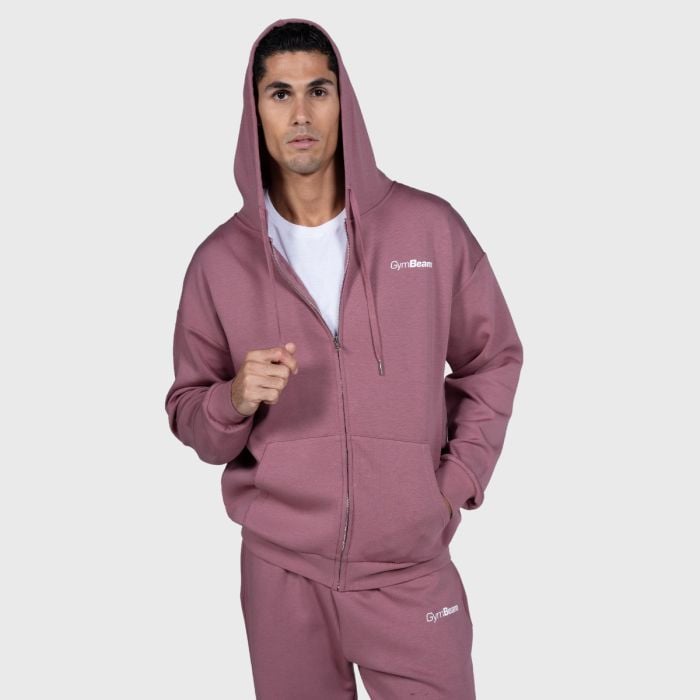 Relay Zip Hoodie Haze - GymBeam L