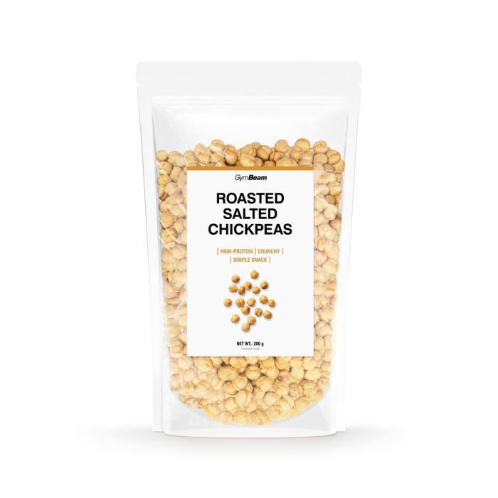 Roasted Salted Chickpeas - GymBeam 200 g