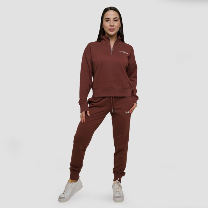 Γυναικείο Jumper Agile 1/2 Zip Root  - GymBeam XL
