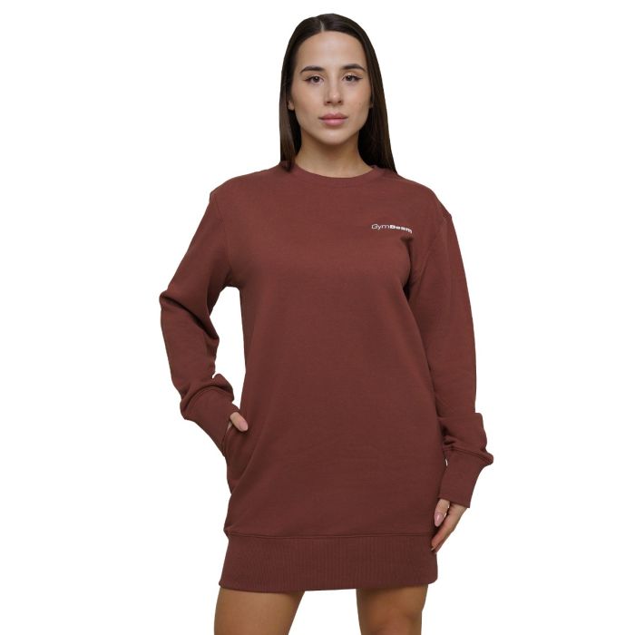 Γυναικείο φούτερ Agile Longline Root - GymBeam M