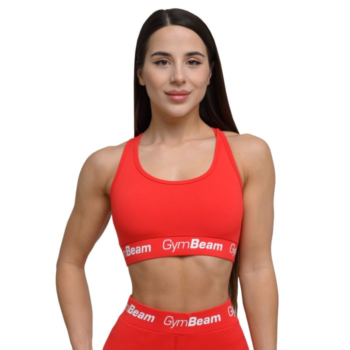 Γυναικείο Simple Bra Rouge Red - GymBeam L