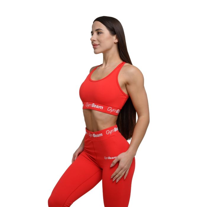 Γυναικείο Simple Bra Rouge Red - GymBeam L