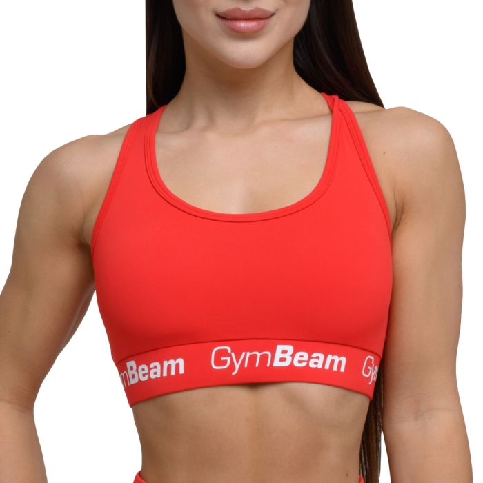 Γυναικείο Simple Bra Rouge Red - GymBeam L