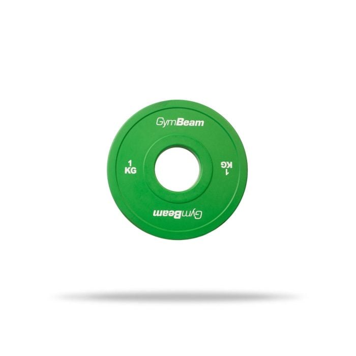 Rubber Fractional Plates 51 mm - GymBeam 1 kg