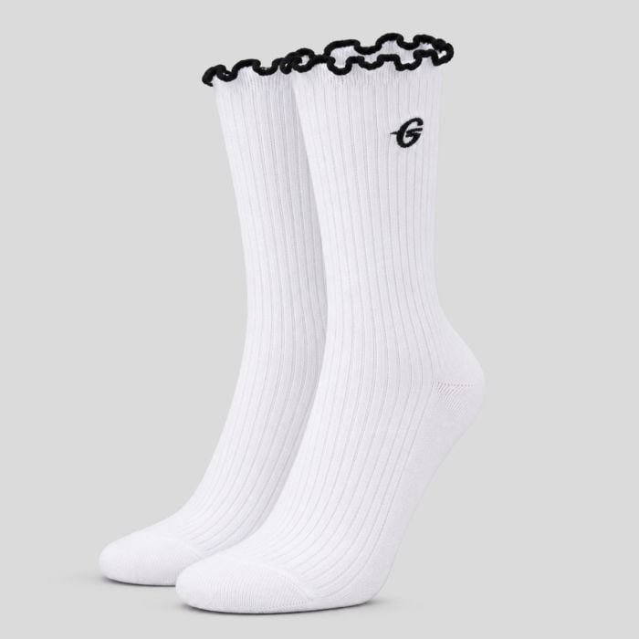 Ponožky Ruffle 3Pack Pink- GymBeam M