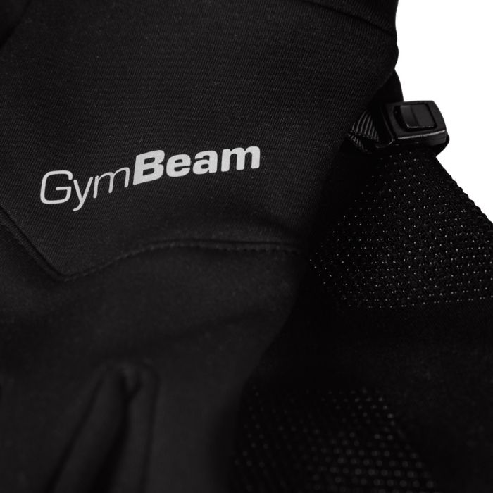 Γάντια Unstoppable Running  Black - GymBeam XS/S