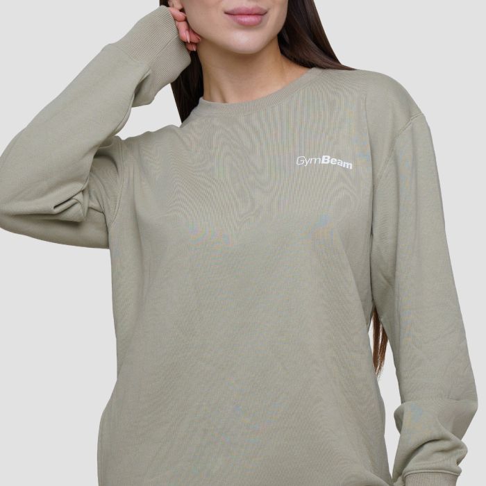 Γυναικείο φούτερ Agile Longline Sage - GymBeam M