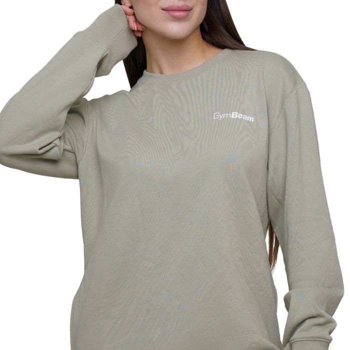 Γυναικείο φούτερ Agile Longline Sage - GymBeam M
