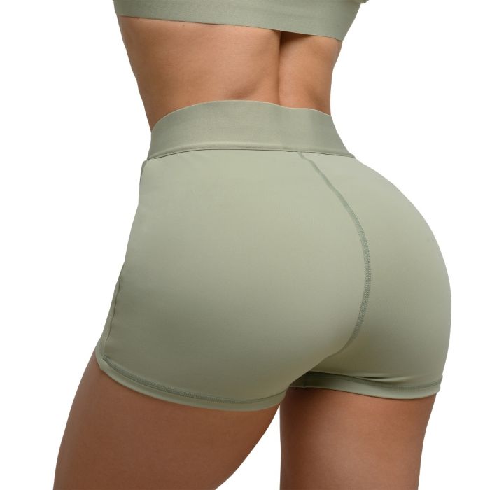 Γυναικείο κοντό κολάν Agile Sage - GymBeam XXL