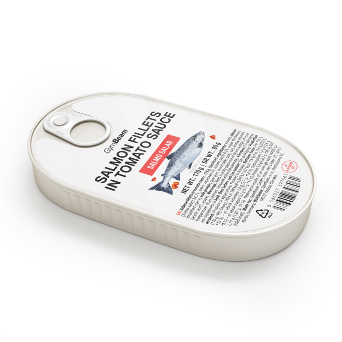 Φιλέτα σολομού σε σάλτσα ντομάτας - GymBeam 170 g
