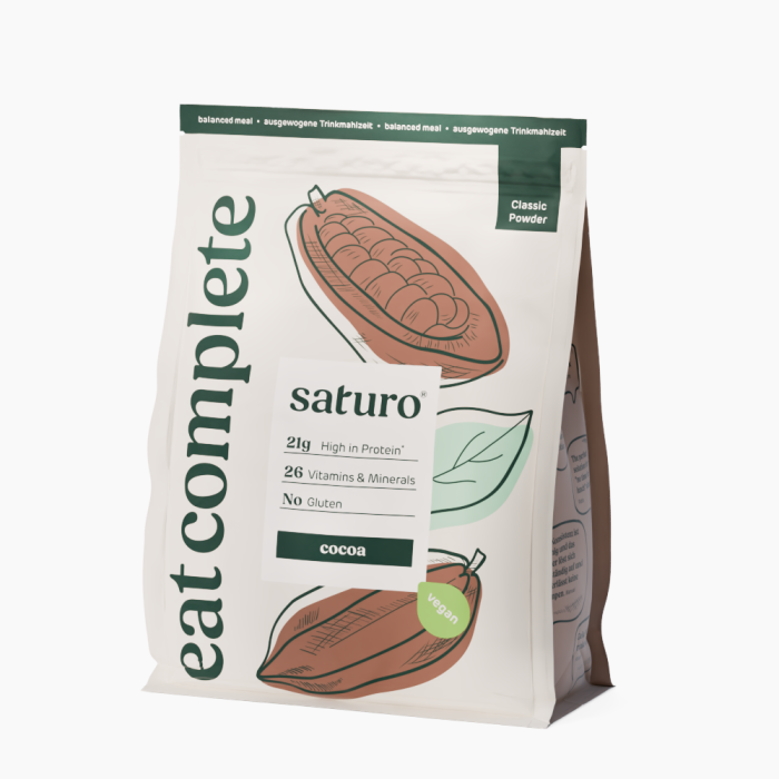 Vegan Meal Replacement  - SATURO 1430 g - Βανίλια