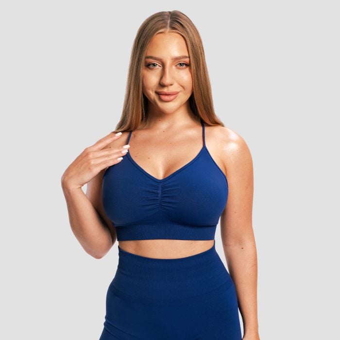 Αθλητικό Μπουστάκι Sculpt Seamless Navy- GymBeam M