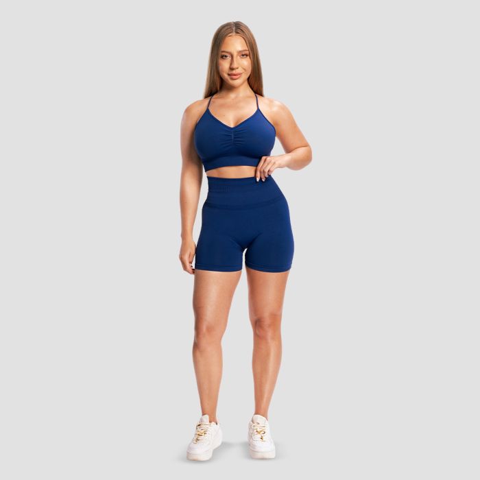 Αθλητικό Μπουστάκι Sculpt Seamless Navy- GymBeam M