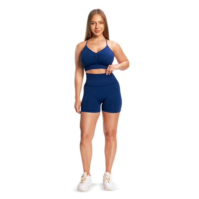Αθλητικό Μπουστάκι Sculpt Seamless Navy- GymBeam M