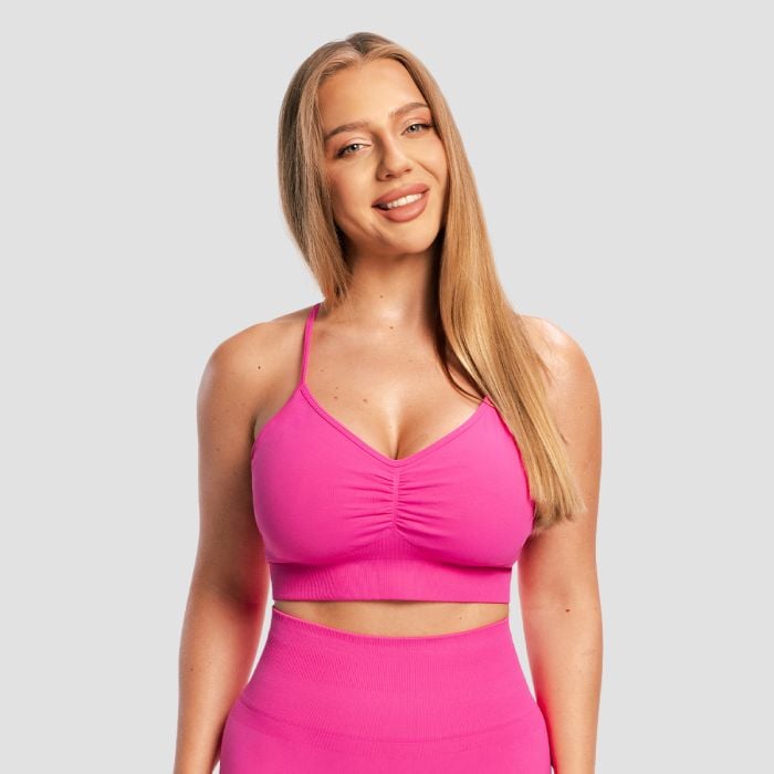 Αθλητικό Μπουστάκι Sculpt Seamless Rose- GymBeam M