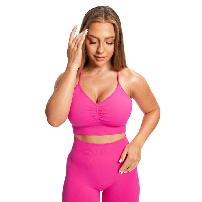Αθλητικό Μπουστάκι Sculpt Seamless Rose- GymBeam M