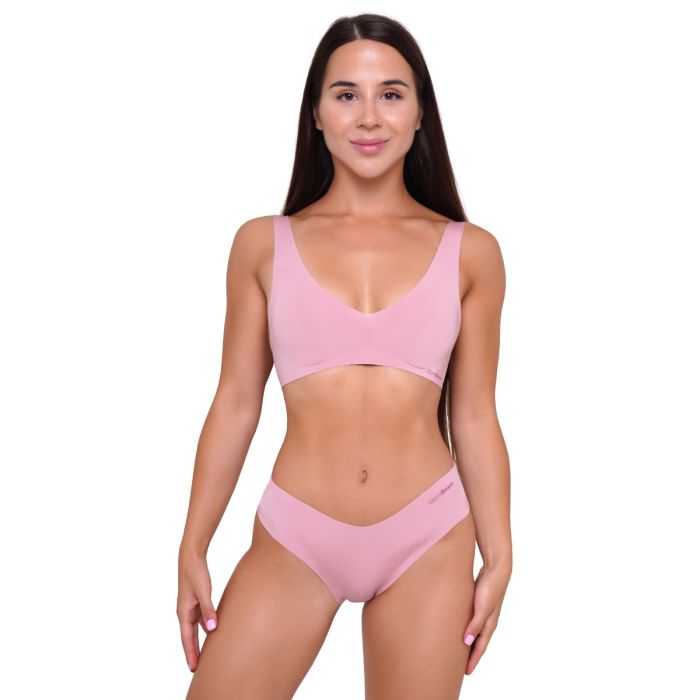 Εσώρουχο χωρίς ραφές Classic 3Pack Dusty Rose - GymBeam XXL