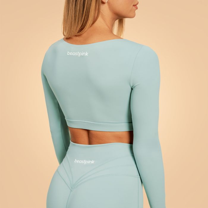 Γυναικείο Sense Crop Top Storm Blue - BeastPink S