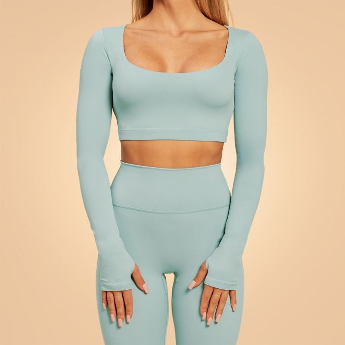 Γυναικείο Sense Crop Top Storm Blue - BeastPink S