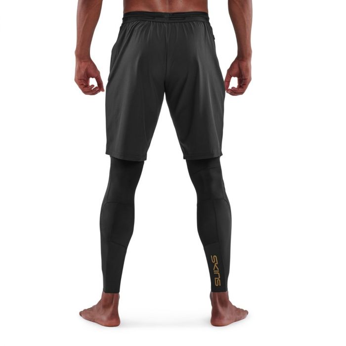 Κολά συμπίεσης Series-5 Travel and Recovery Black - SKINS XXL