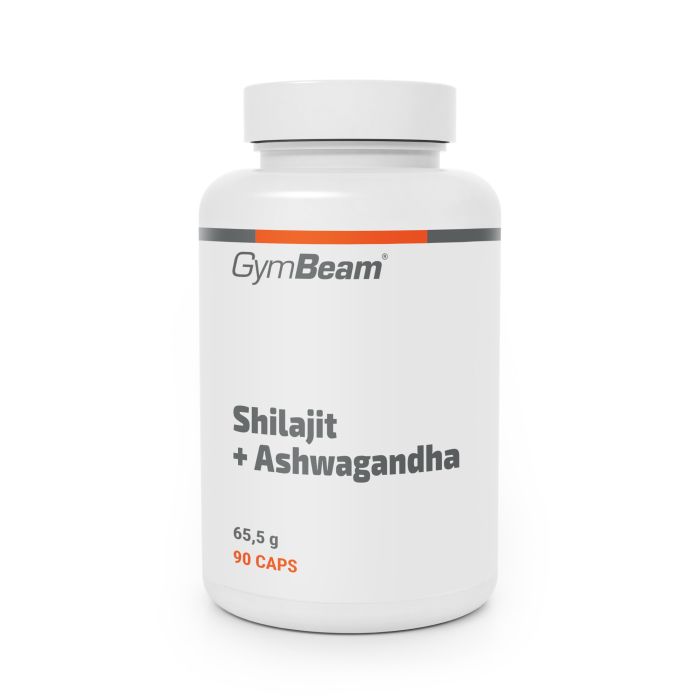 Shilajit + Ashwagandha - GymBeam 90 caps
