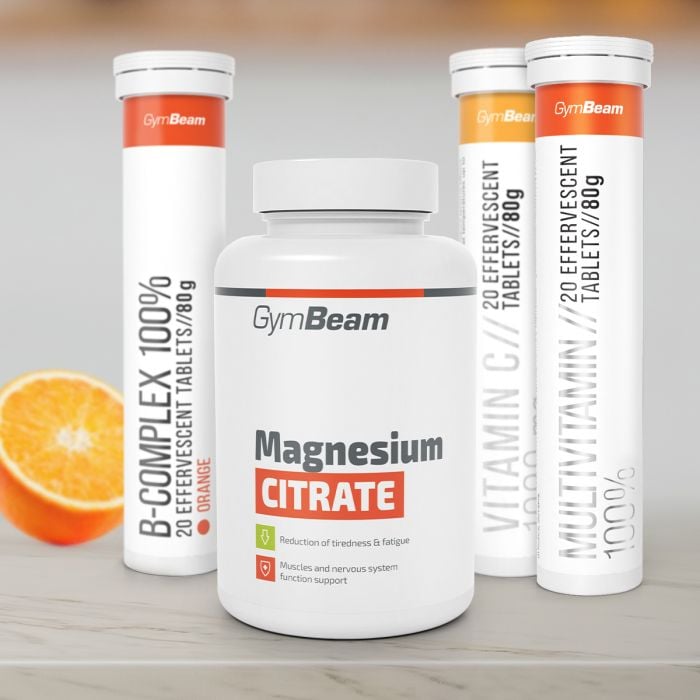 Κιτρικό μαγνήσιο - GymBeam 120 καψ.