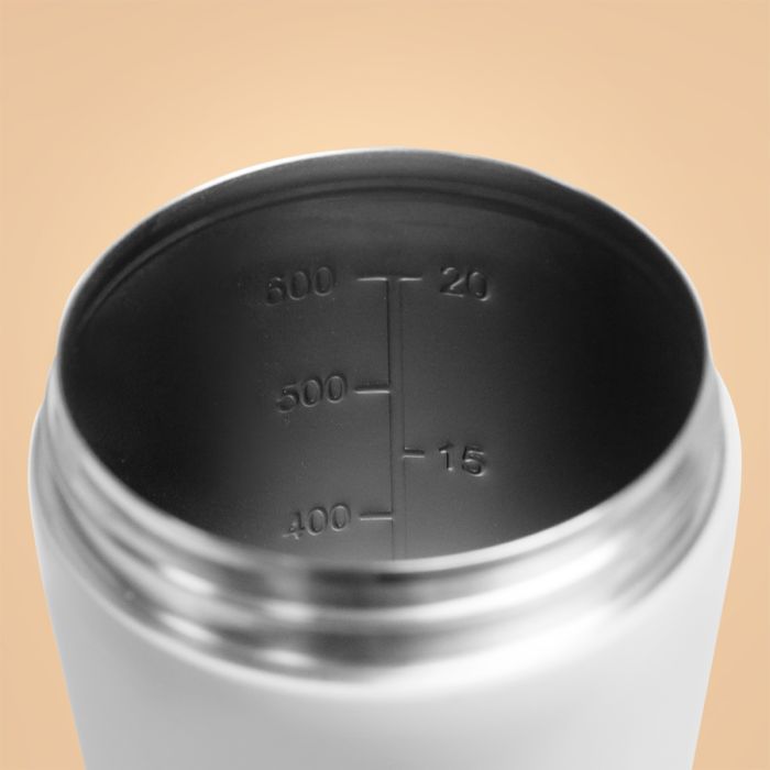 Σέικερ από ανοξείδωτο ατσάλι 650 ml Λευκό - BeastPink single_variant