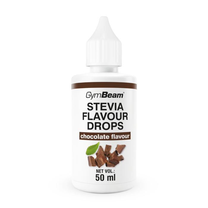 Stevia Flavour Drops - GymBeam 50 ml - Βανίλια