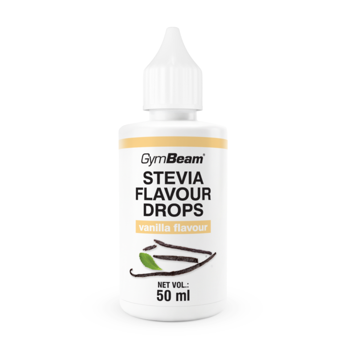 Stevia Flavour Drops - GymBeam 50 ml - Βανίλια