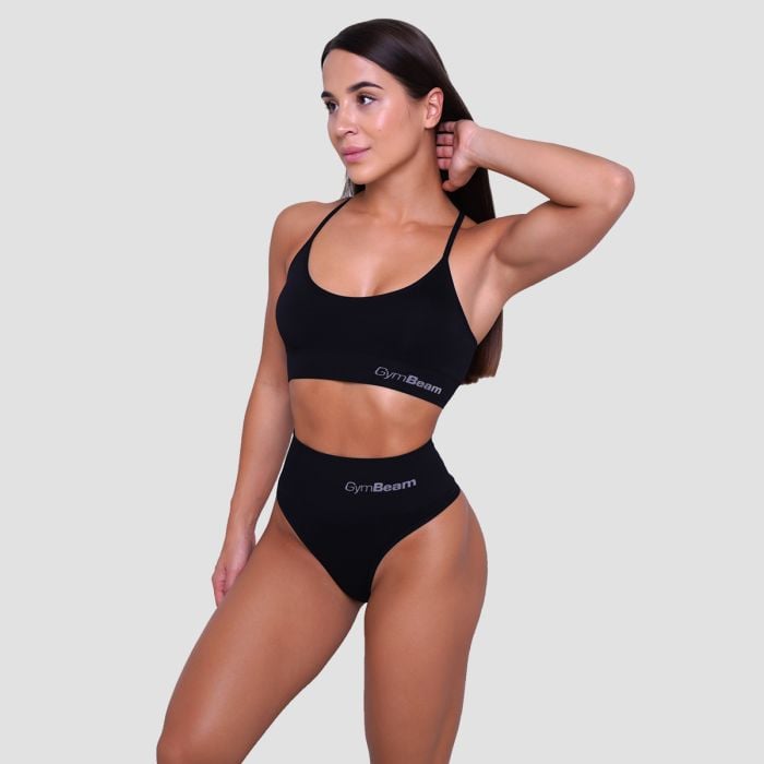 String Bralette Black - GymBeam M