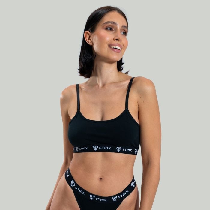 String Bralette Black - STRIX XL