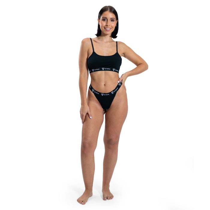 String Bralette Black - STRIX XL