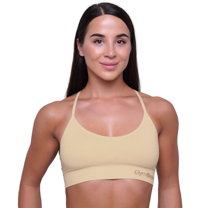 String Bralette Nude - GymBeam M