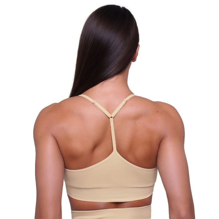 String Bralette Nude - GymBeam M