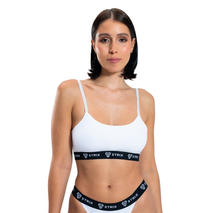 String Bralette White- STRIX S