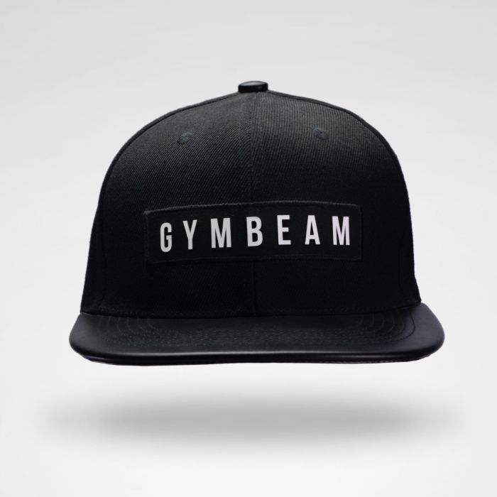 Καπέλο  Superior Snapback Black - Gymbeam