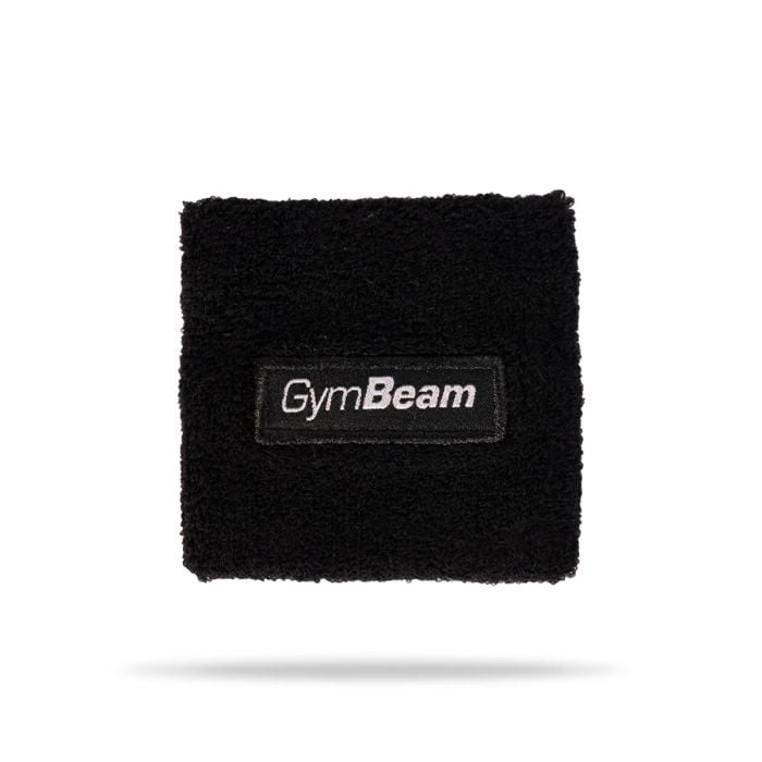 Αθλητικό Περικάρπιο Απορρόφησης Ιδρώτα Black - GymBeam single_variant