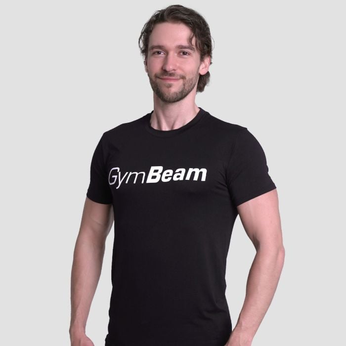 T-shirt Essence Black - GymBeam L